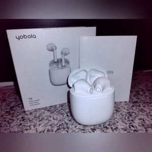 Yobola Wireless Earbuds (Bluetoth Earbuds) Deep Bass, HiFi Stereo. T9 Model.